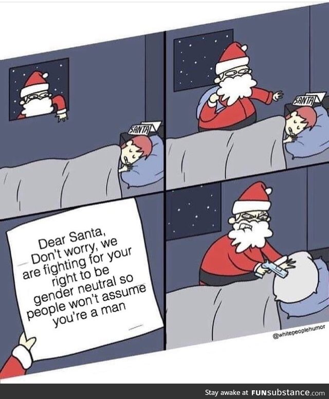 Poor santa