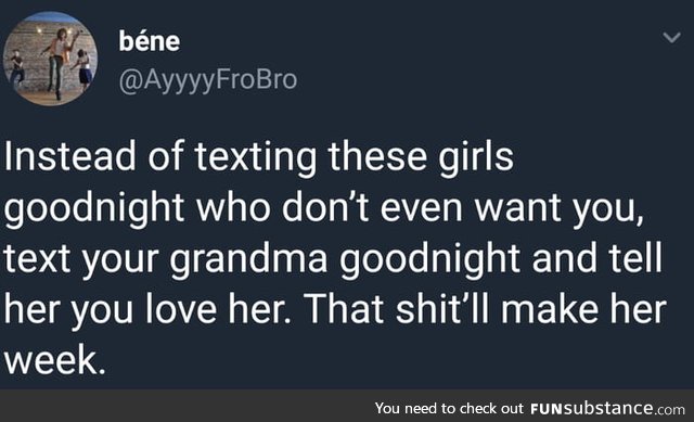 Text your grandma