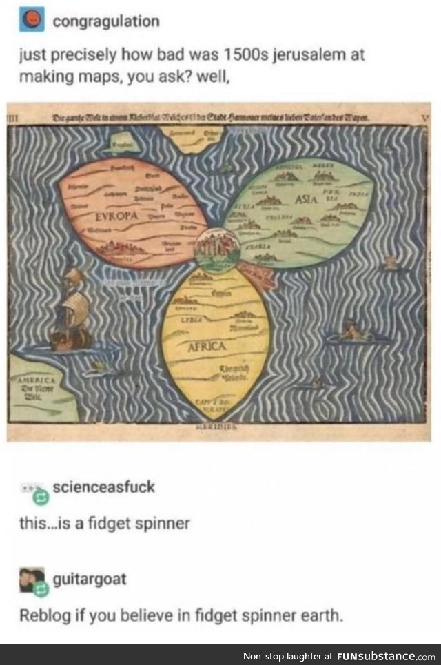 Fidget spinner earth y'all