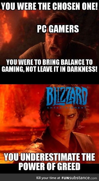 Welp time to boycott Blizzard