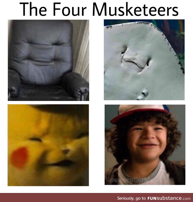 The four musketeers