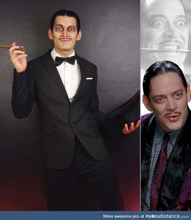 J Stryker - Gomez Addams Cosplay