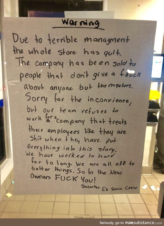 Savage mass resignation letter