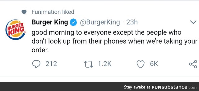 Burger King is feeling feisty this morning