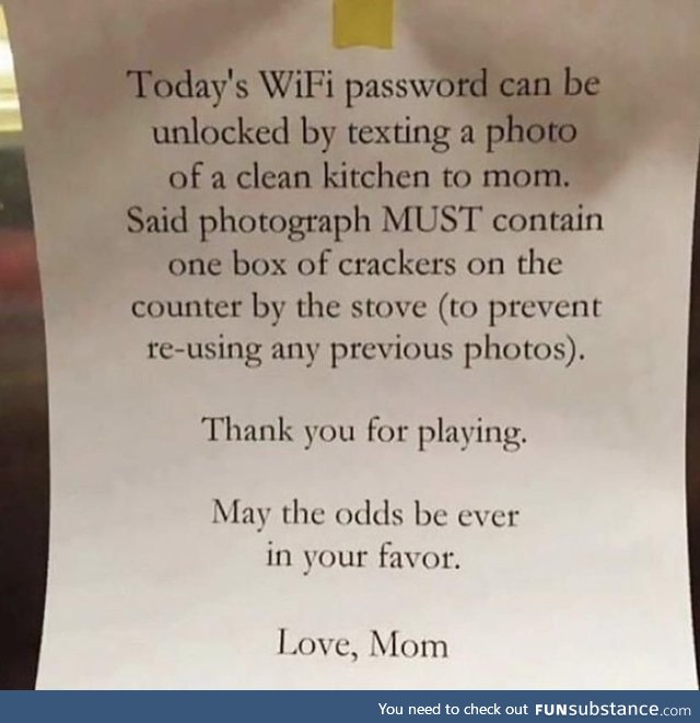 And the ‘Genius Mom Award’ goes to