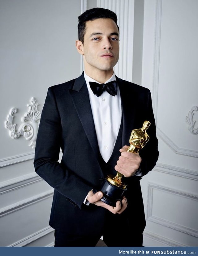 He truly deserves it. Congratulations Rami Malek!