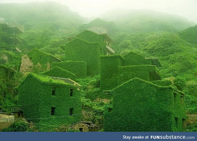 This remote village, on one of more than 400 islands in the Shengsi archipelago, China,