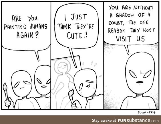 Aliens are cute