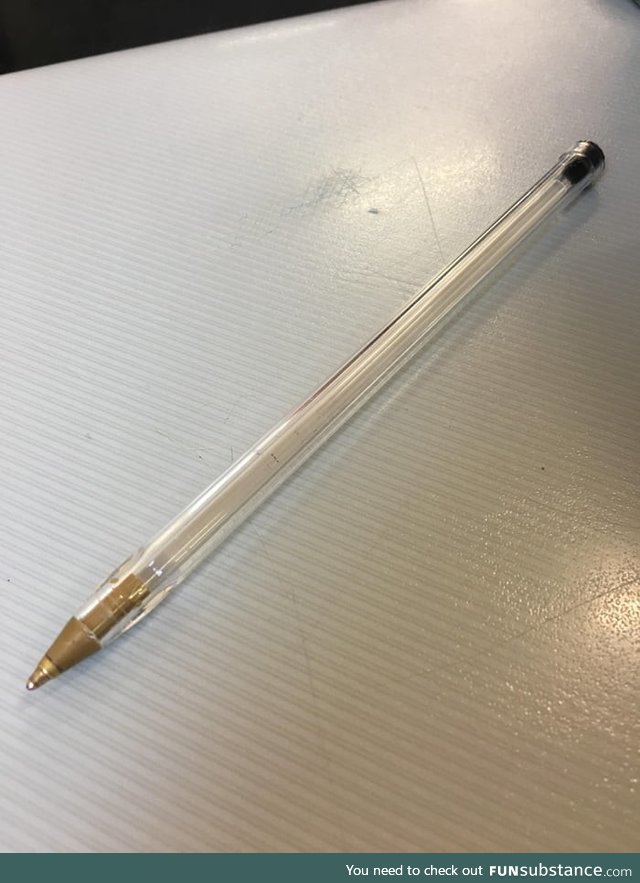 I finished this pen