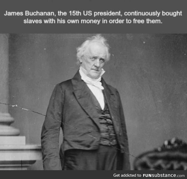James Buchanan was before his time