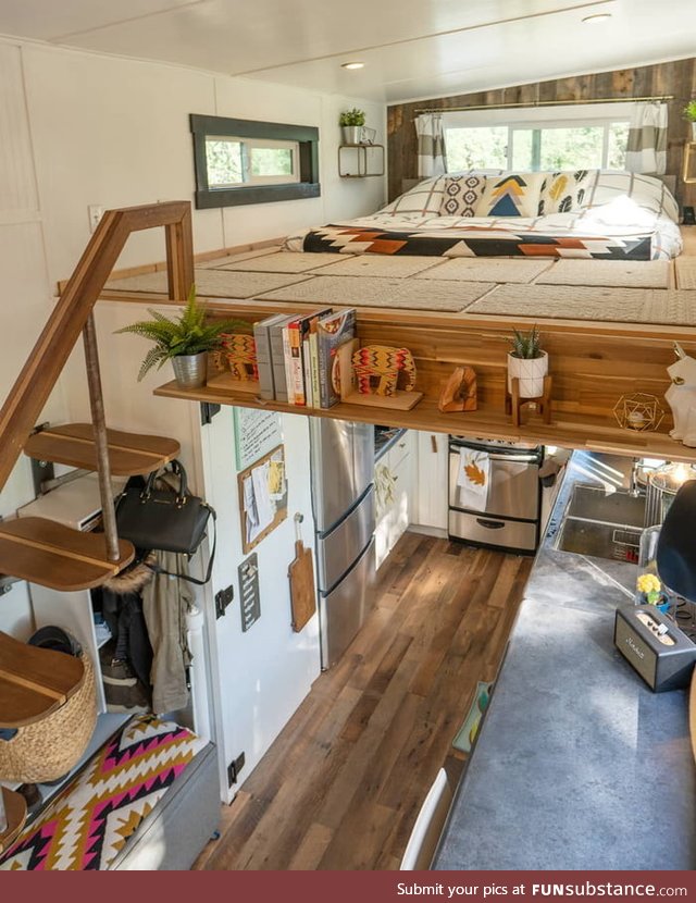 One room in a tiny house is most of the house (OS)