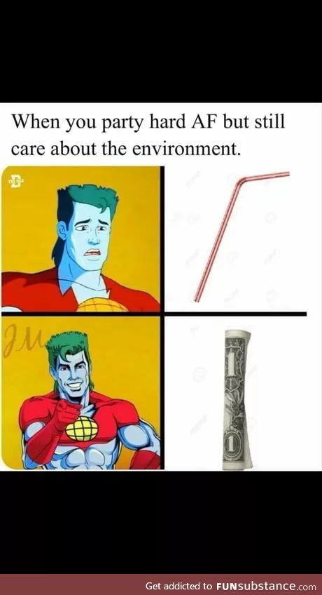 With the no straw policy going around