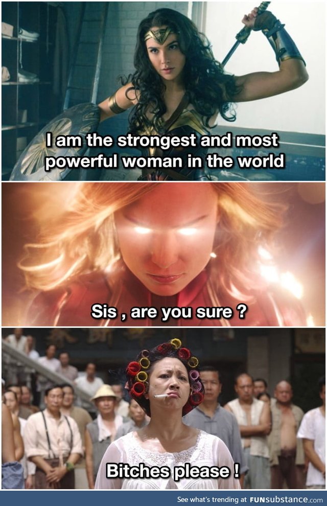 That badass aunty from Kungfu hustle