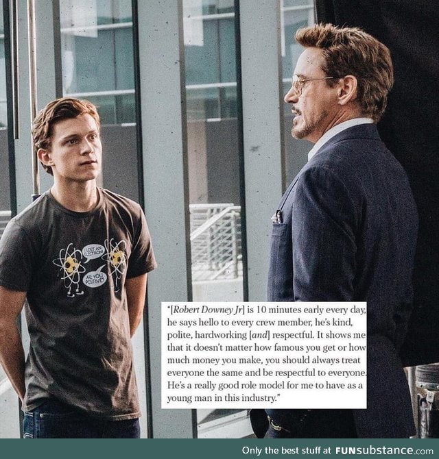 Amazing Spiderman actor Tom Holland shares his thoughts on Robert Downey Jr