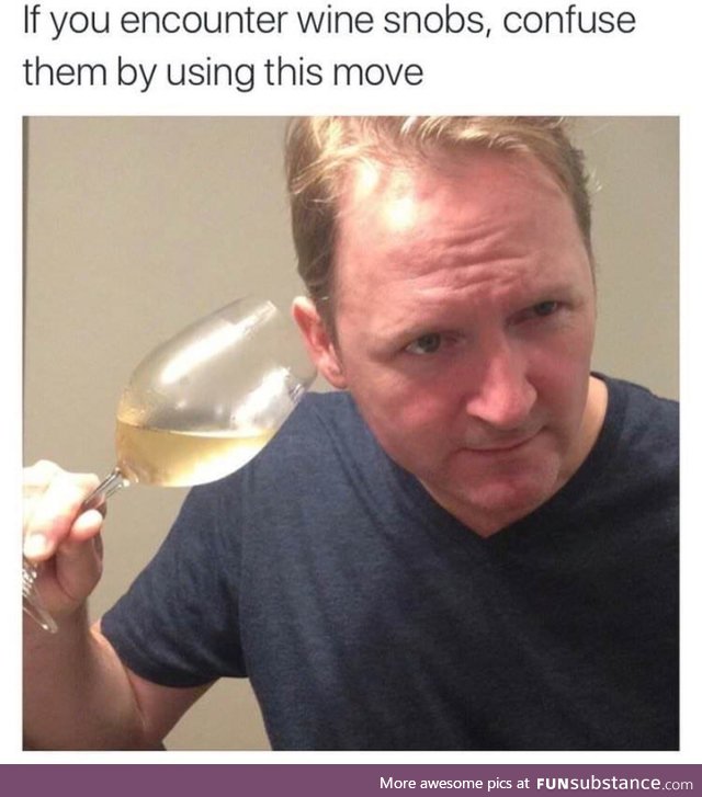 Wine snobs