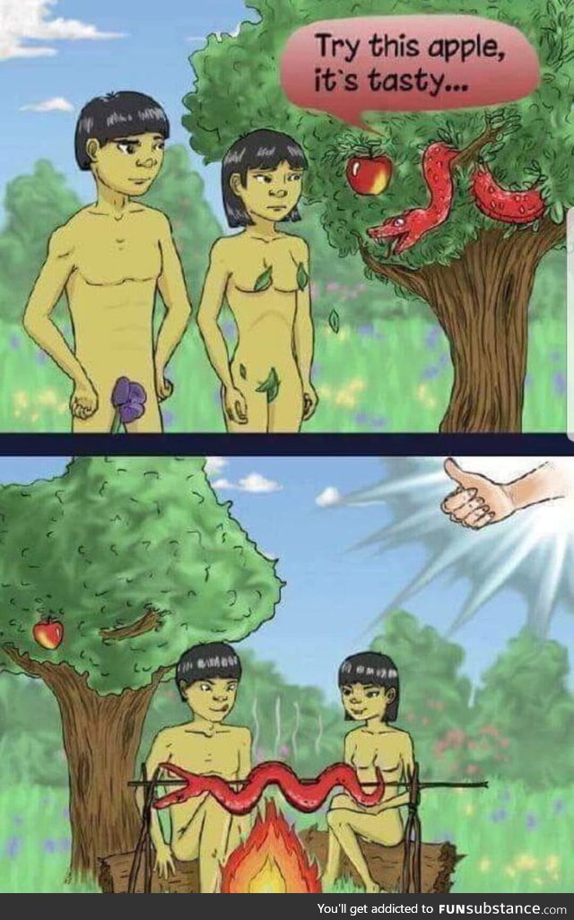 If adam and eve was asian.