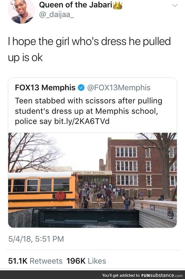 Thoughts and prayers for the dress