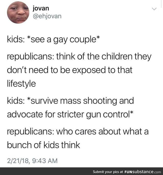 Who cares what a bunch of kids think, right?