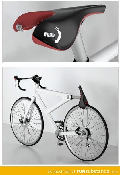 Creative bicycle lock idea