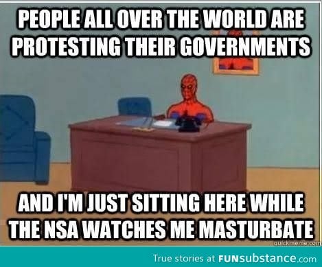 Protests everywhere