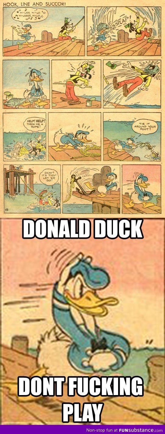 Donald duck was "dolan" before dolan