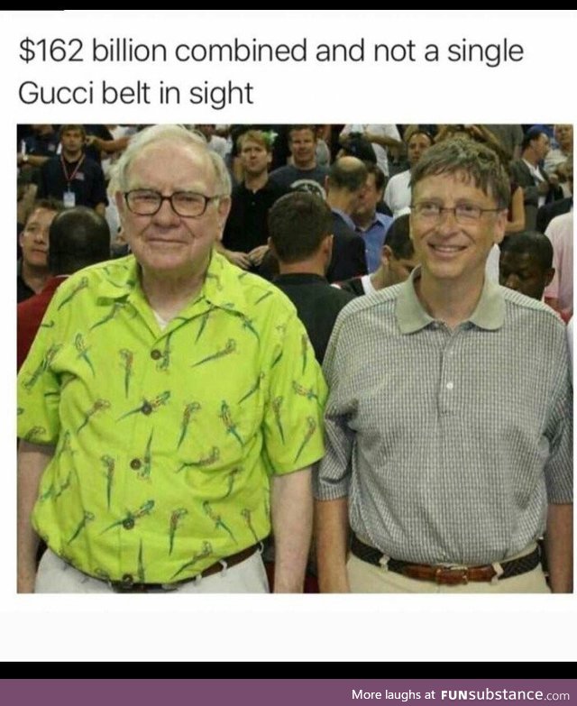 Who is Gucci? - Bill Gates, probably