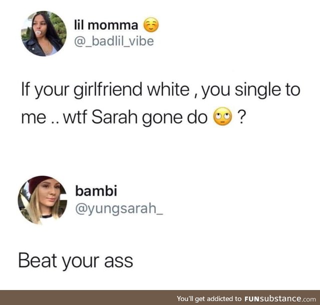Sarah plays no games