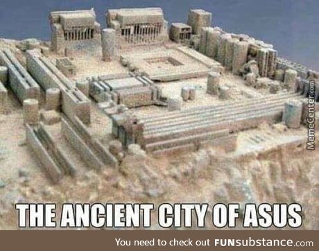 The ancient city of Asus