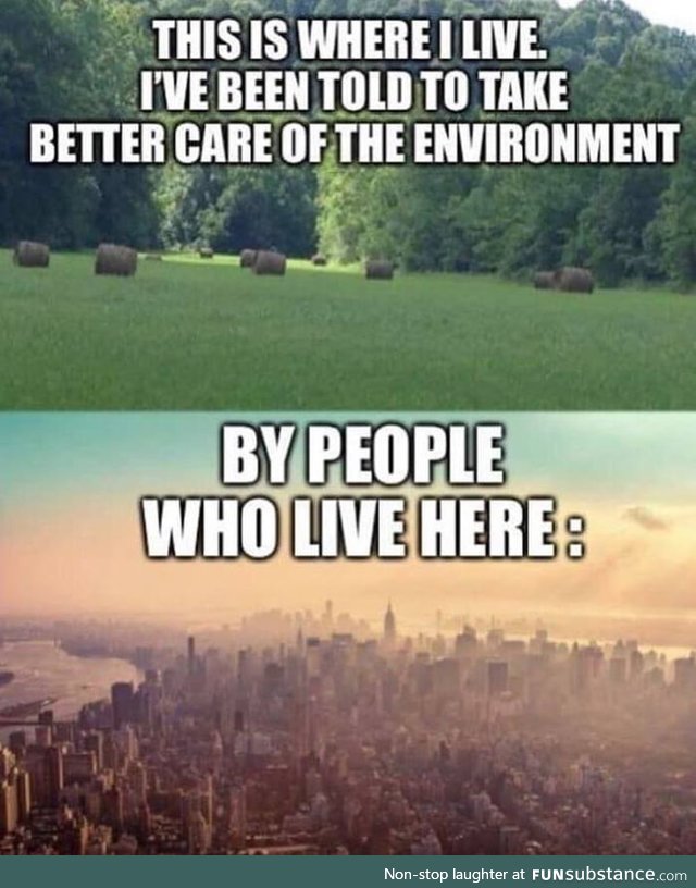 Conservative countryside &gt; Liberal cities
