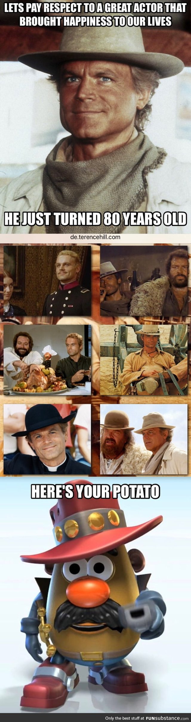 Mario Girotti or better known as Terrence Hill had birthday