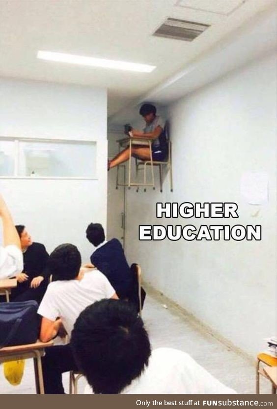 Anyone interested in higher education ??