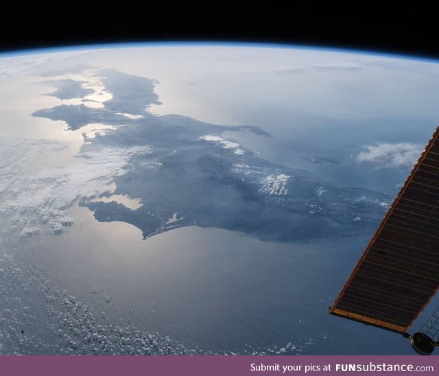 ISS view of Japan