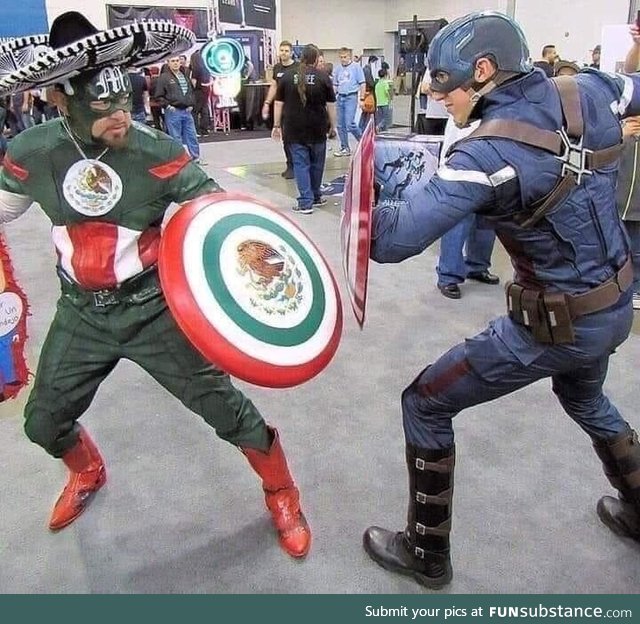 Captain America vs.....Lol oh cmon now