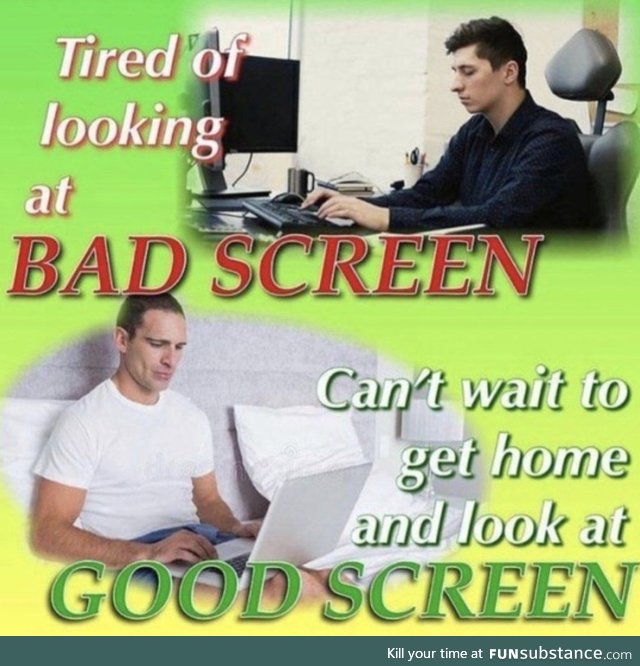 Bad screen is bad