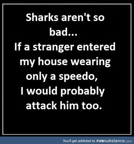 Sharks Aren’t Really That Bad
