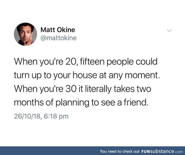 Adult Friendships are hard