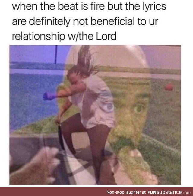 We need some Christian rap in here