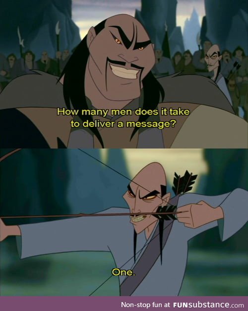 Shanyu, one of the coolest Disney villains