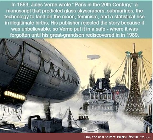Prediction of Paris in 20th Century