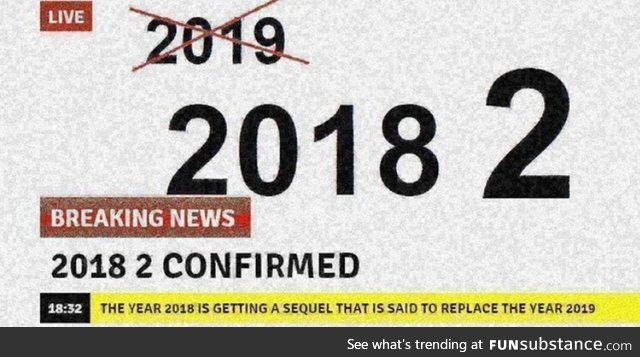 2019 is cancelled, 2018 is back by popular demand