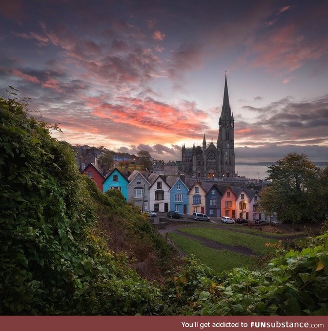 A photograph of an Irish sunset by Alex Yurko
