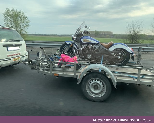 I took this picture today on the highway in Hungary