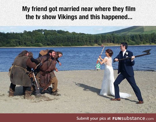 Suddenly...Vikings