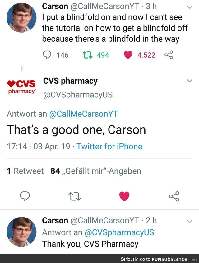 Nailed it. - Carson, probably
