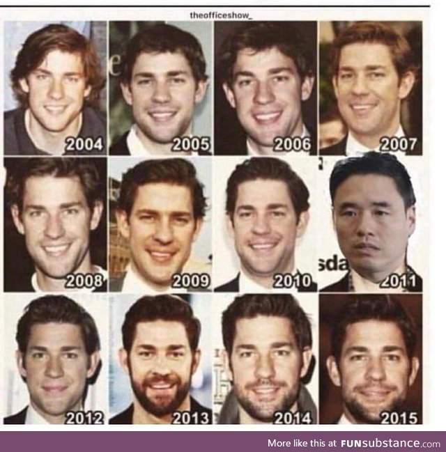 John Krasinski over the years