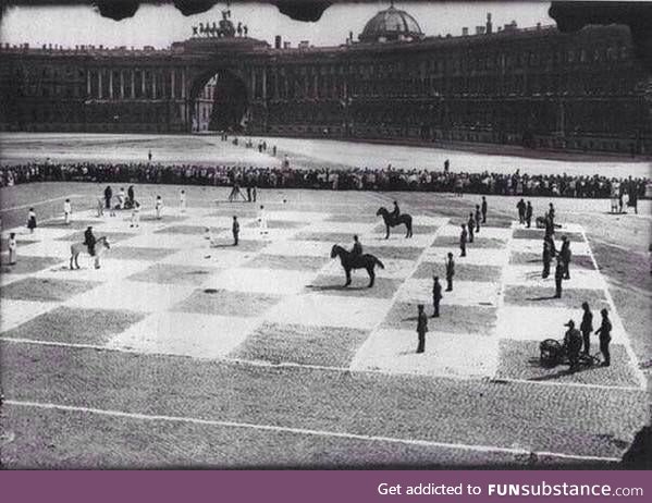 A human game of chess, 1924
