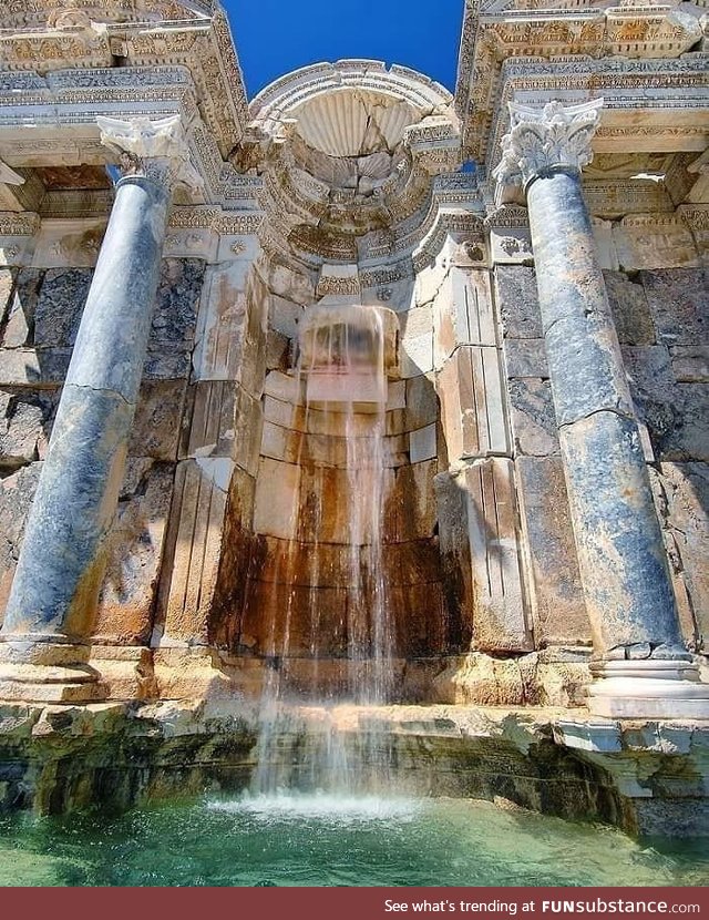 Water has been flowing for 2000 years, Burdur, Turkey