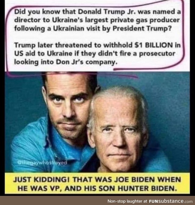 Joe has Ukraine issues