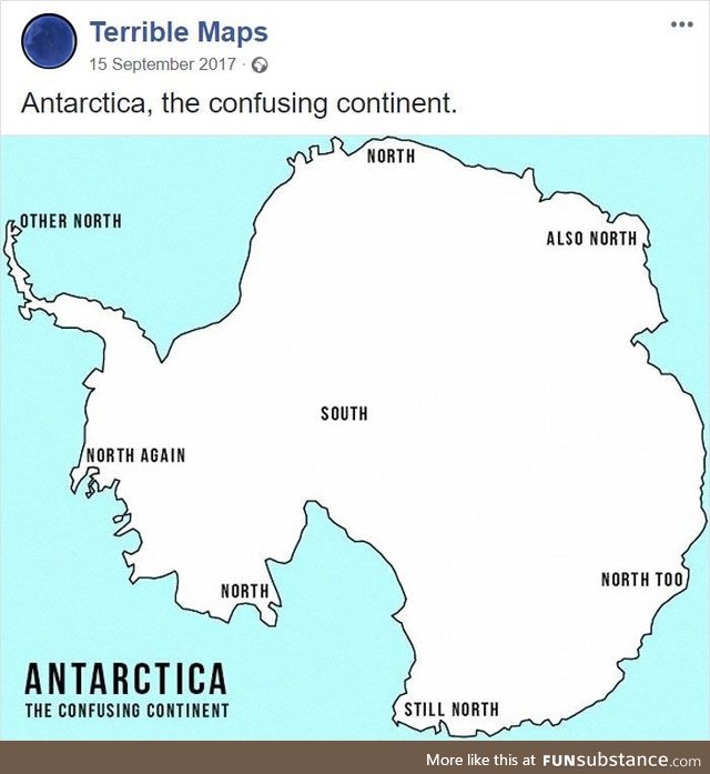 Antarctica- Confusing as hell!