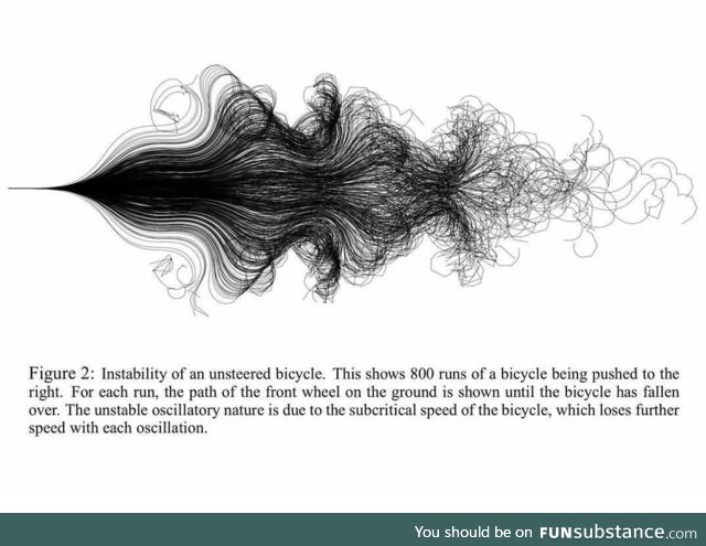 When scientists push bikes